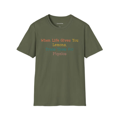 "Trade Lemons for Physics" Premium Physics Shirt