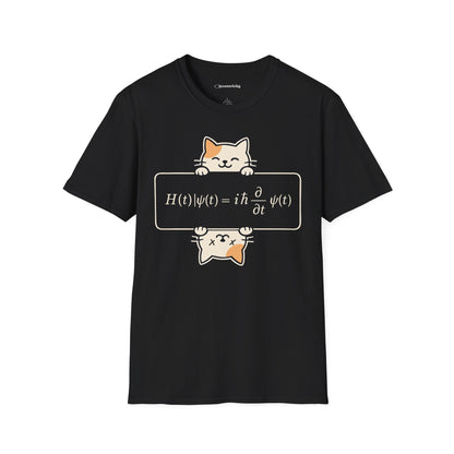 "Schrodinger's Cat and Equation" - Premium Physics Shirt