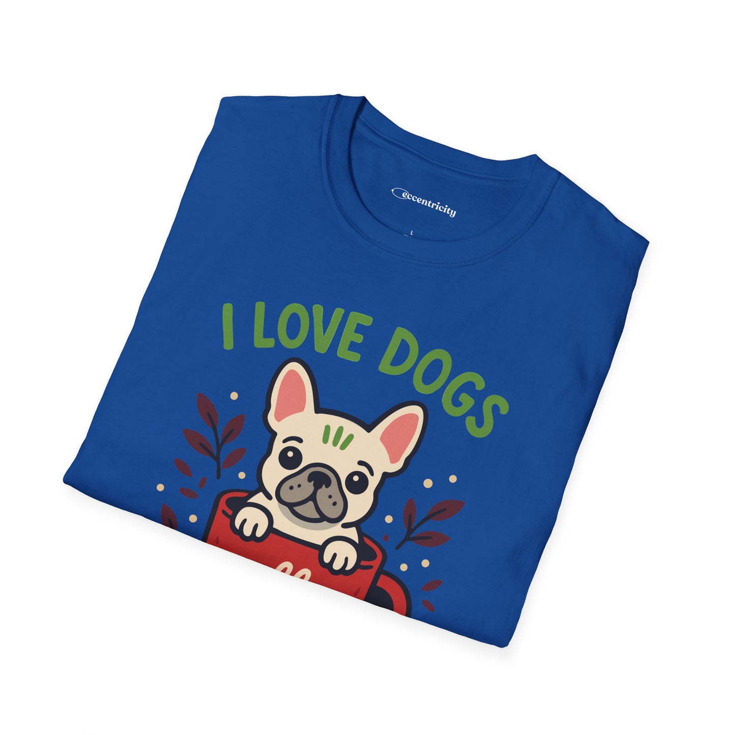 "I Love Dogs and Physics" - Premium Physics Shirt