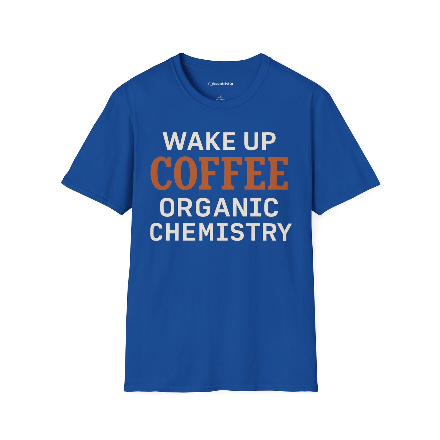 "Wake up. Coffee. Organic Chemistry" - An Ultimate Tee for Chemistry Lovers🧪⚡