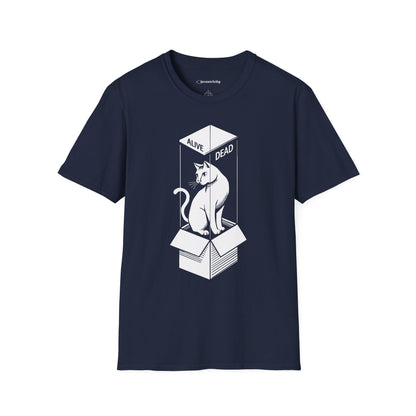 "Schrodinger's Cat 002" Premium Physics Shirt
