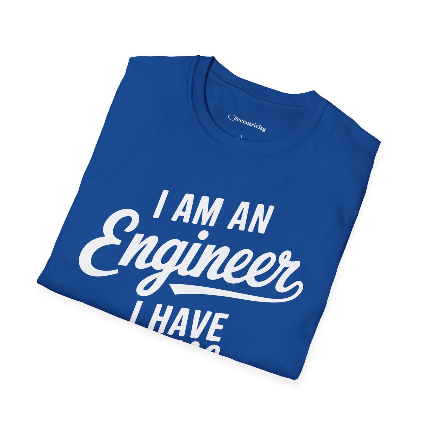 "I am an Engineer 002" Premium Physics Shirt