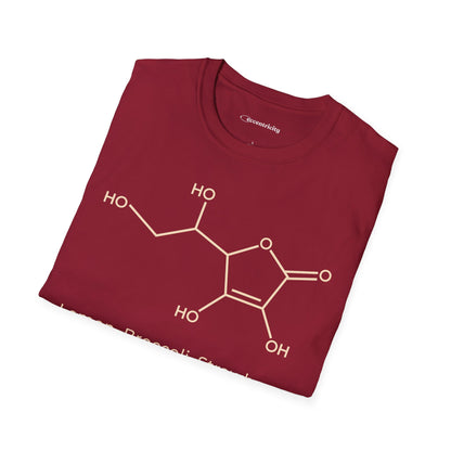 "Ascorbic Acid. Lemon. Broccoli. Strawberry" - An Ultimate Tee for Chemistry Lovers🧪⚡