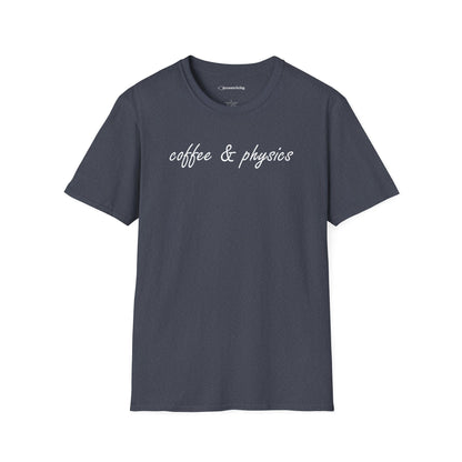 "Coffee & Physics" Unisex Softstyle Tee