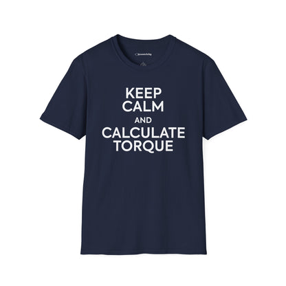 "Keep Calm and Calculate Torque" - Premium Physics Shirt