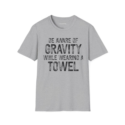 "Be Aware of Gravity" - Premium Science Shirt 🧪⚡