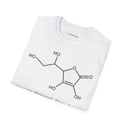 "Ascorbic Acid. Lemon. Broccoli. Strawberry" - An Ultimate Tee for Chemistry Lovers🧪⚡