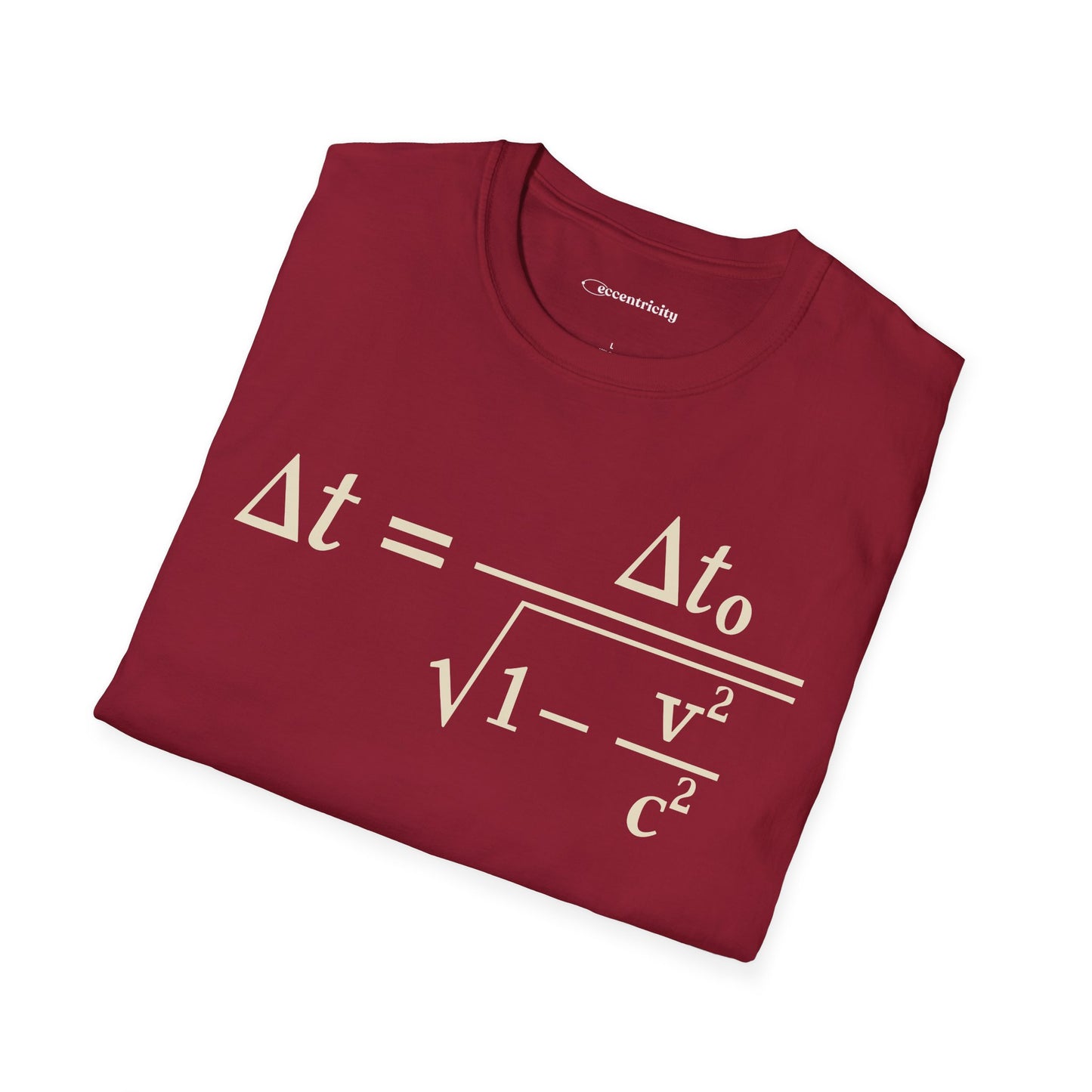 Time-Dilation Formula - Premium Physics Tee