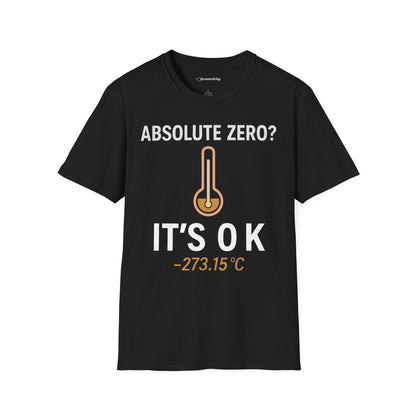 "Absolute Zero? It's 0K" - Premium Physics Shirt