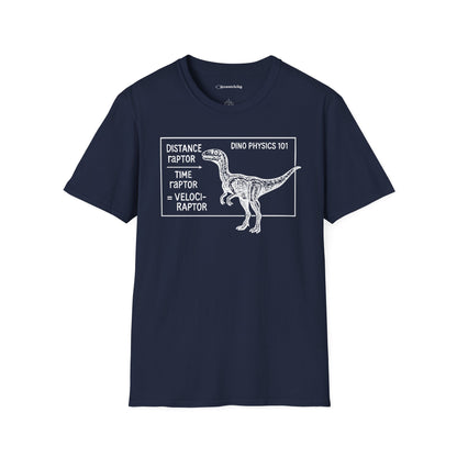 "Velociraptor" - Physics T-shirt; The Ultimate Tee for Physicists🧪⚡