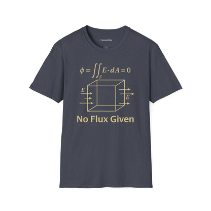 "No Flux Given" The Ultimate Tee for Physics Lovers 🧪⚡
