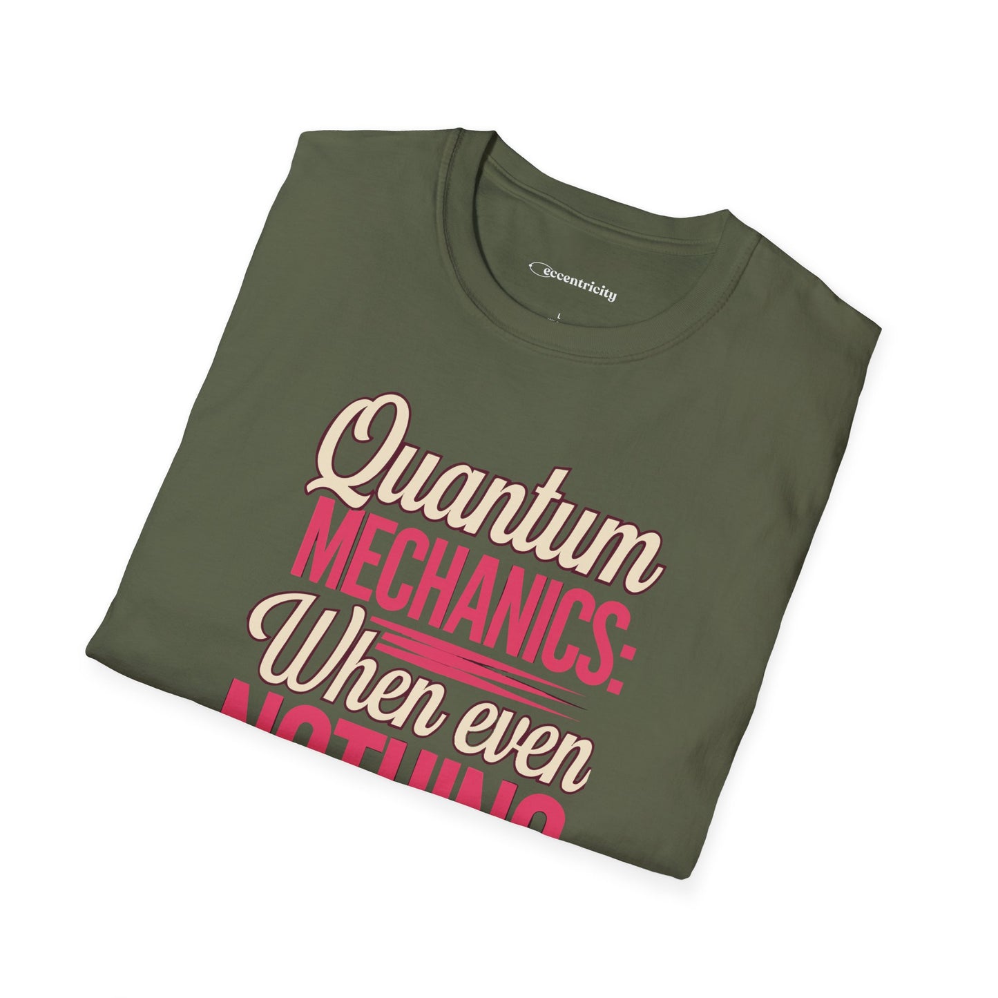 "Quantum Mechanics 002" dark Premium Physics Shirt