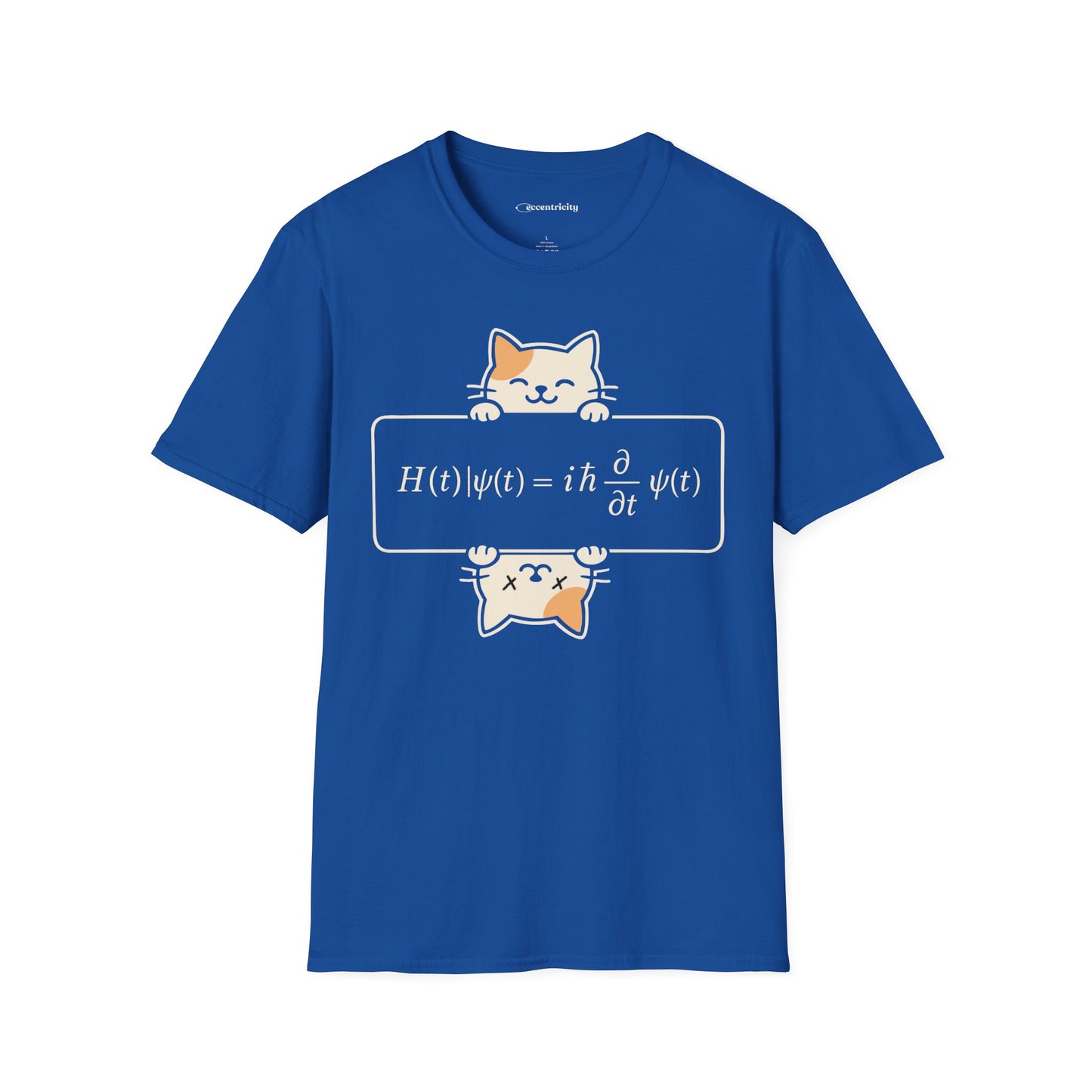 "Schrodinger's Cat and Equation" - Premium Physics Shirt