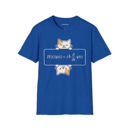 "Schrodinger's Cat and Equation" - Premium Physics Shirt