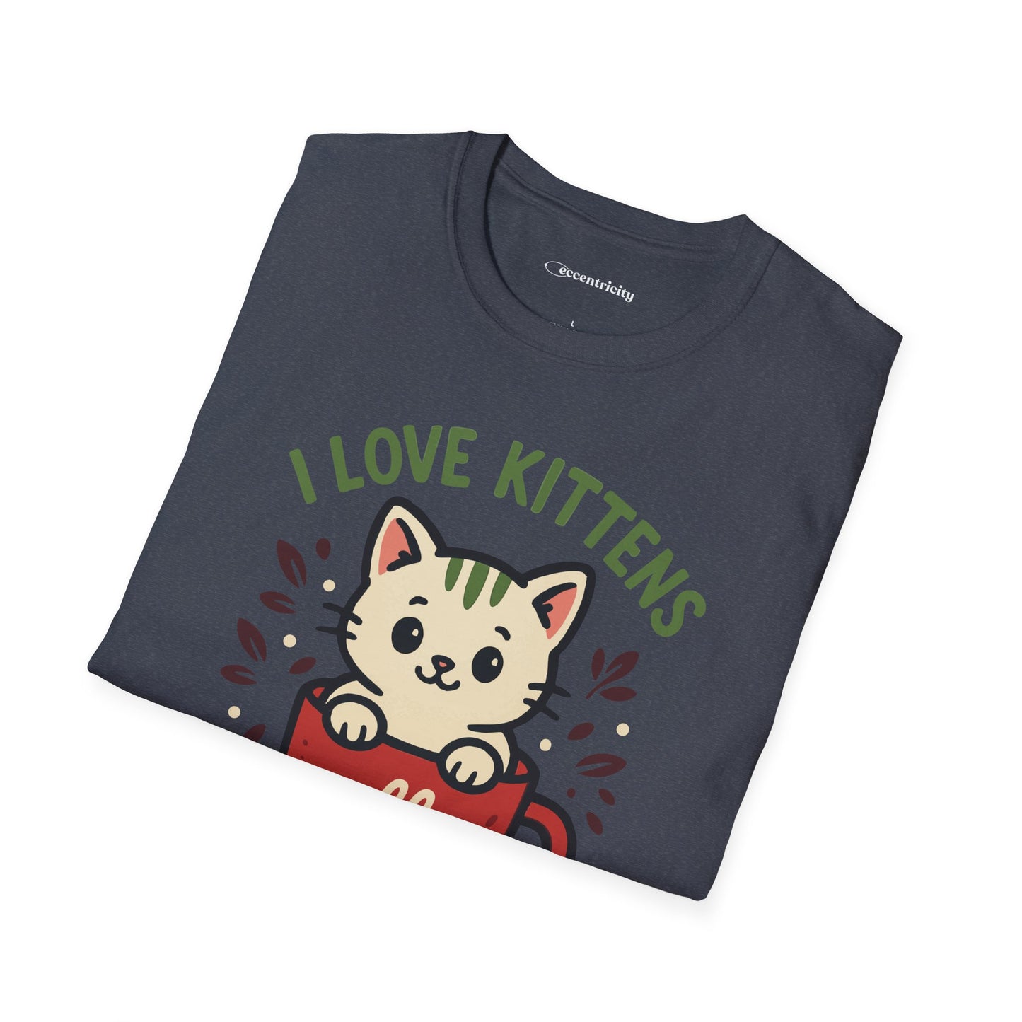 "I Love Kittens and Physics" - Premium Physics Shirt