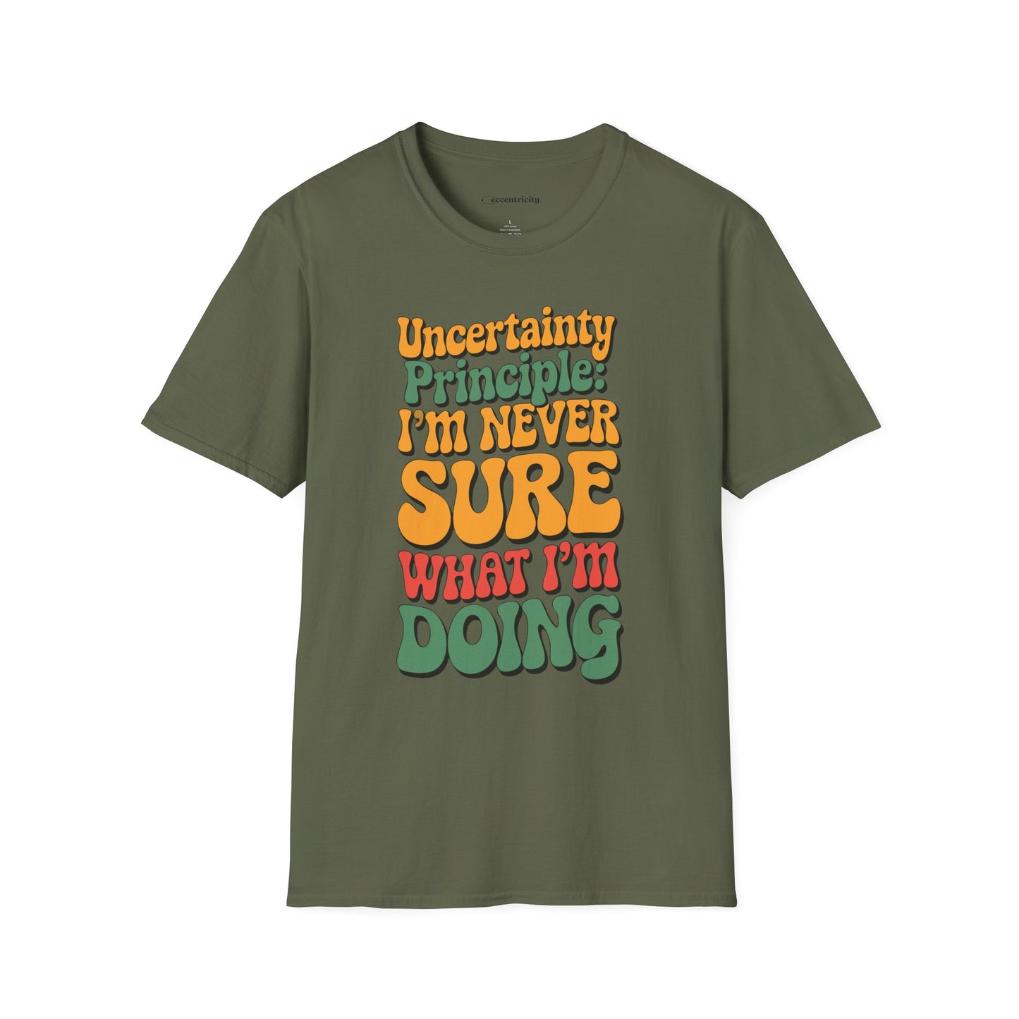 "Uncertainty Principle 002" Premium Physics Shirt