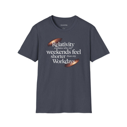 "Relativity Weekend Graphic" Premium Physics Shirt