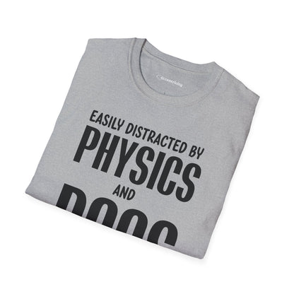 "Physics and Dogs" - Premium Physics Shirt