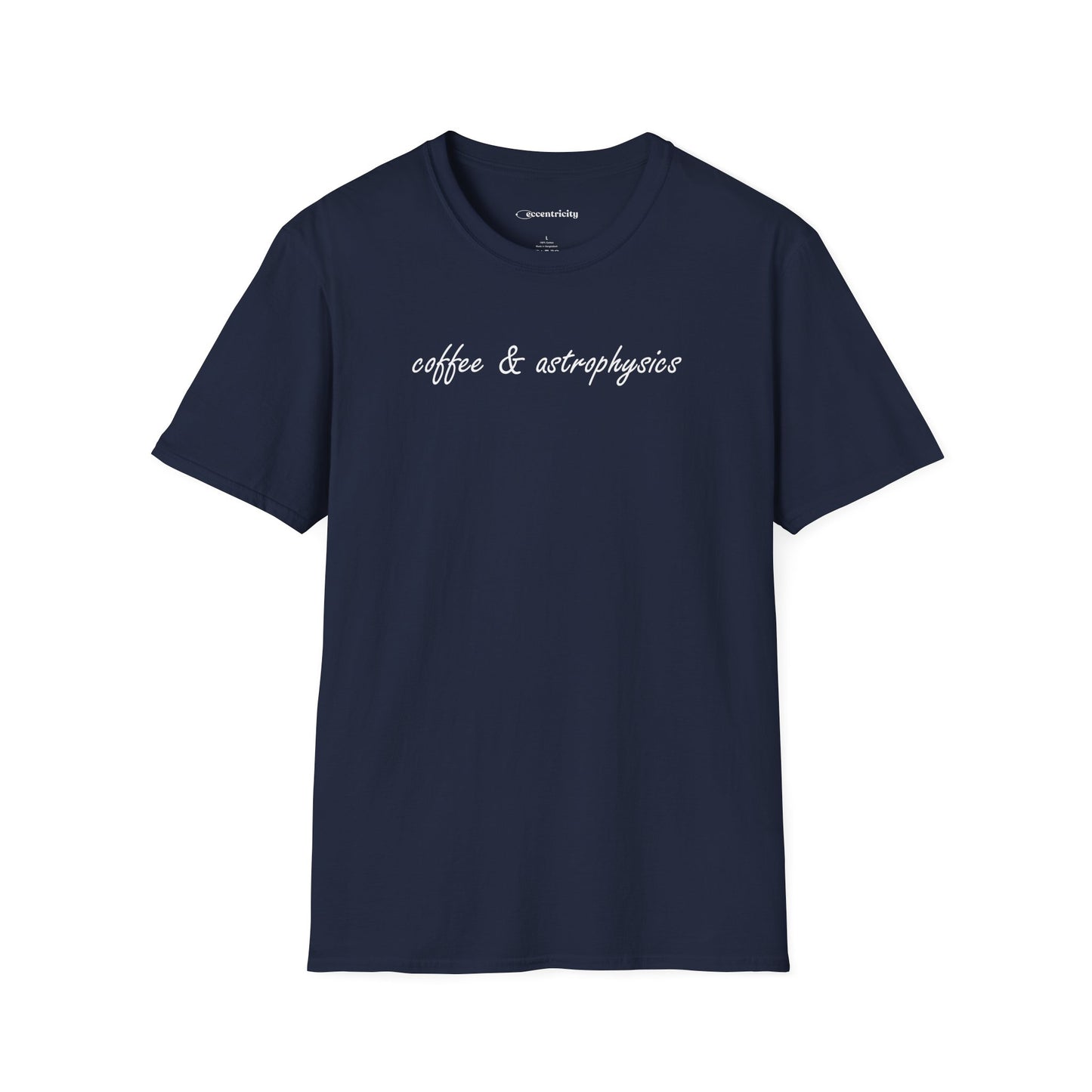 "Coffee & Astrophysics" Premium Physics Shirt