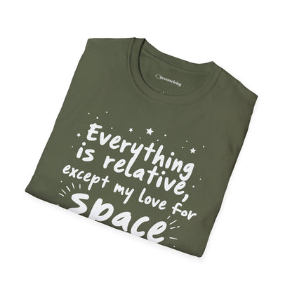 "Love For Space" - Premium Physics Shirt