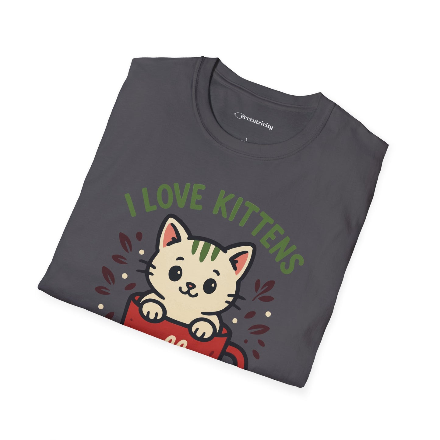 "I Love Kittens and Physics" - Premium Physics Shirt