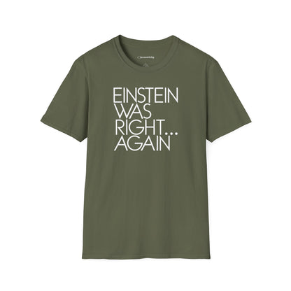 "Einstein Was Right" Premium Physics Shirt