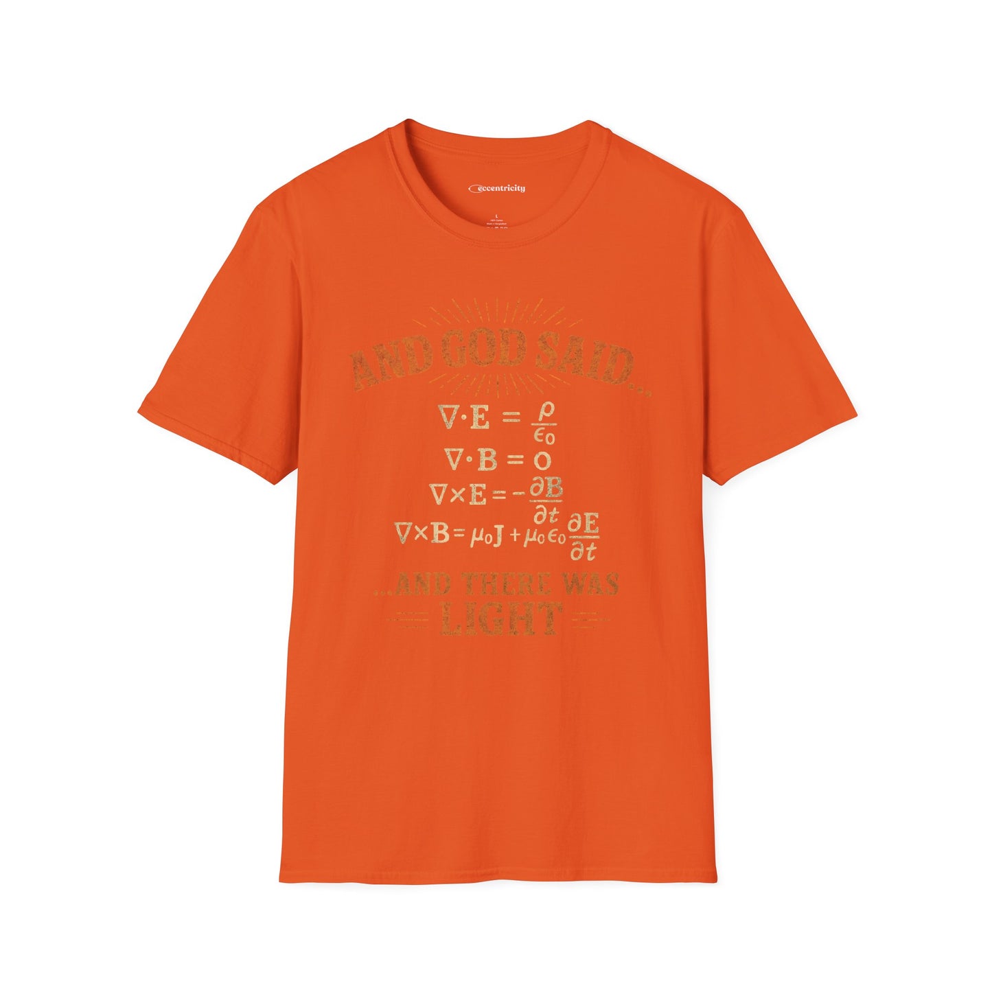 And God Said... - Premium Physics Tee
