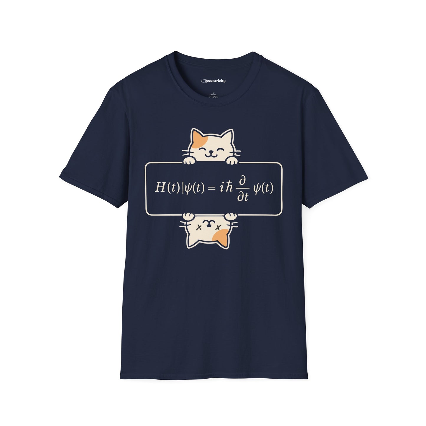 "Schrodinger's Cat and Equation" - Premium Physics Shirt