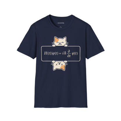 "Schrodinger's Cat and Equation" - Premium Physics Shirt