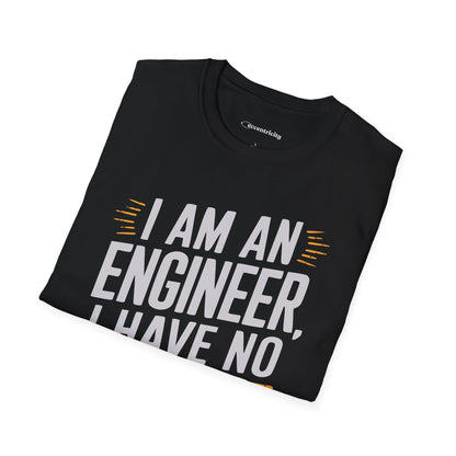 "I am an Engineer 004" Premium Physics Shirt