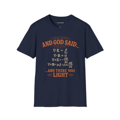And God Said... - Premium Physics Tee