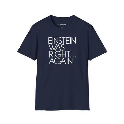"Einstein Was Right" Premium Physics Shirt