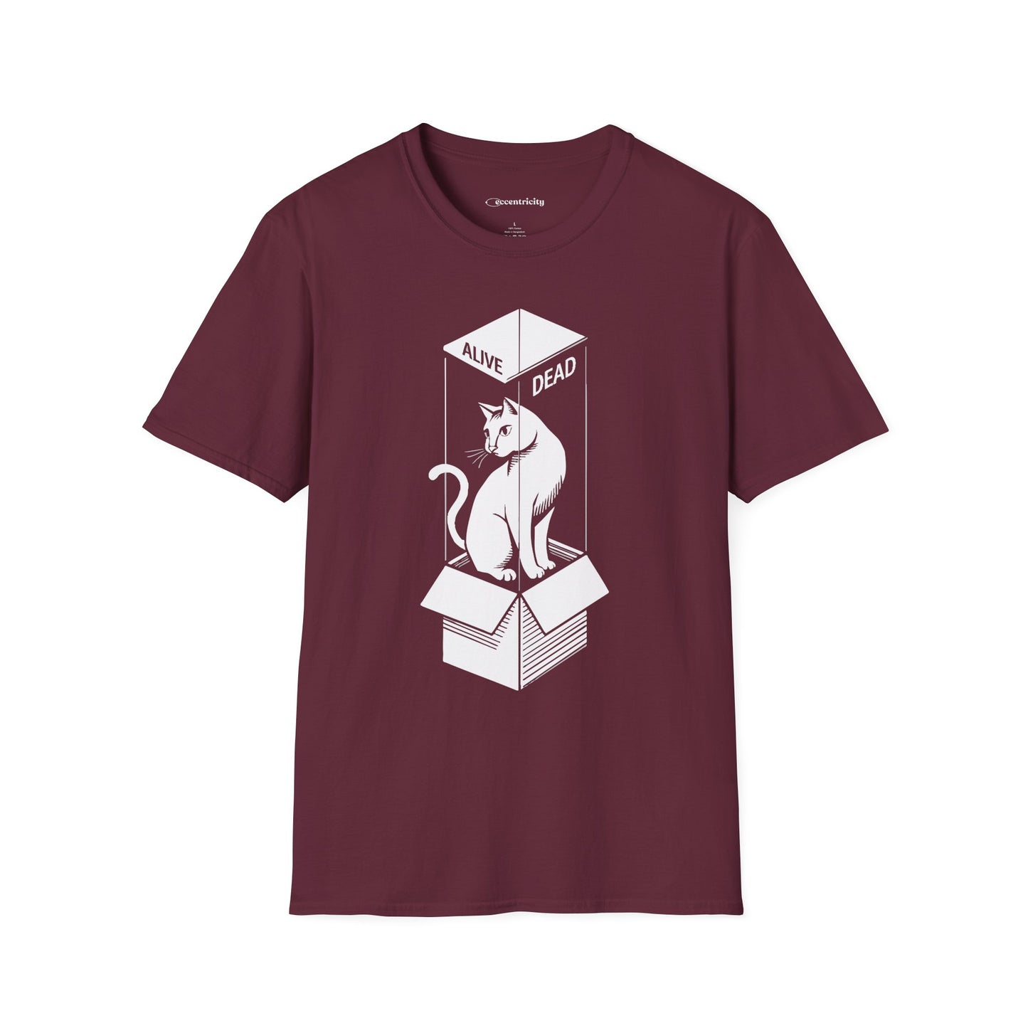 "Schrodinger's Cat 002" Premium Physics Shirt