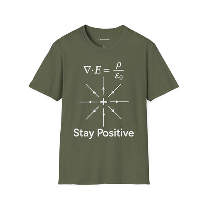 "Equation-Stay Positive" - Premium Physics Shirt