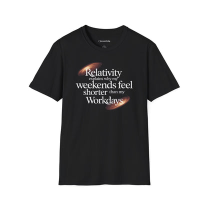 "Relativity Weekend Graphic" Premium Physics Shirt