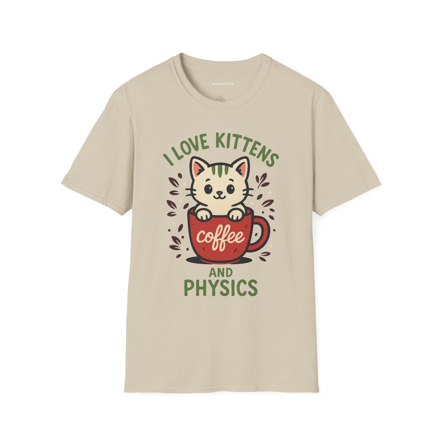 "I Love Kittens and Physics" - Premium Physics Shirt