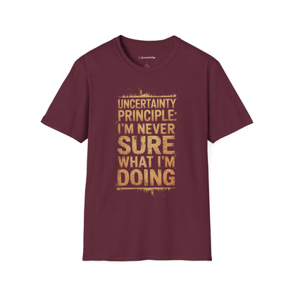 "Uncertainty Principle 003" Premium Physics Shirt