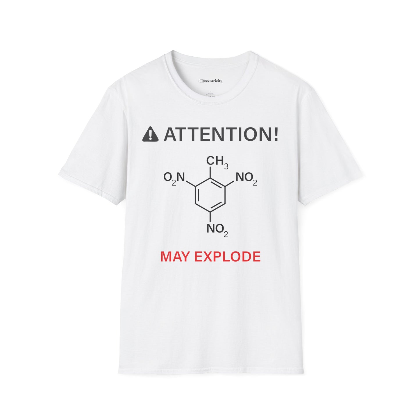 "Attention-TNT-May explode" - Premium Science Shirt🧪⚡