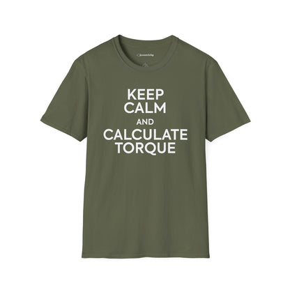 "Keep Calm and Calculate Torque" - Premium Physics Shirt