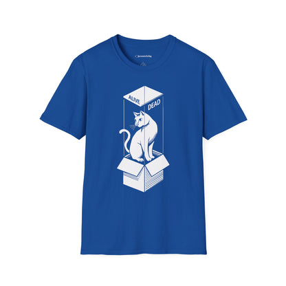"Schrodinger's Cat 002" Premium Physics Shirt