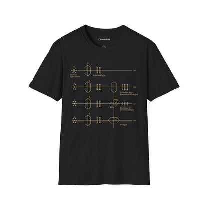 "Light Polarization" - Premium Physics Shirt