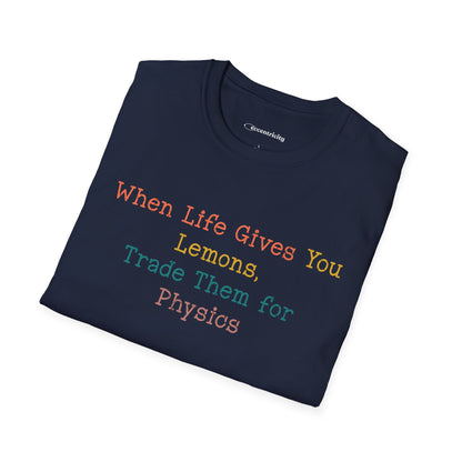 "Trade Lemons for Physics" Premium Physics Shirt
