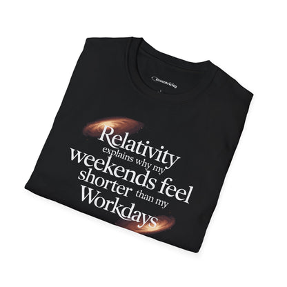 "Relativity Weekend Graphic" Premium Physics Shirt