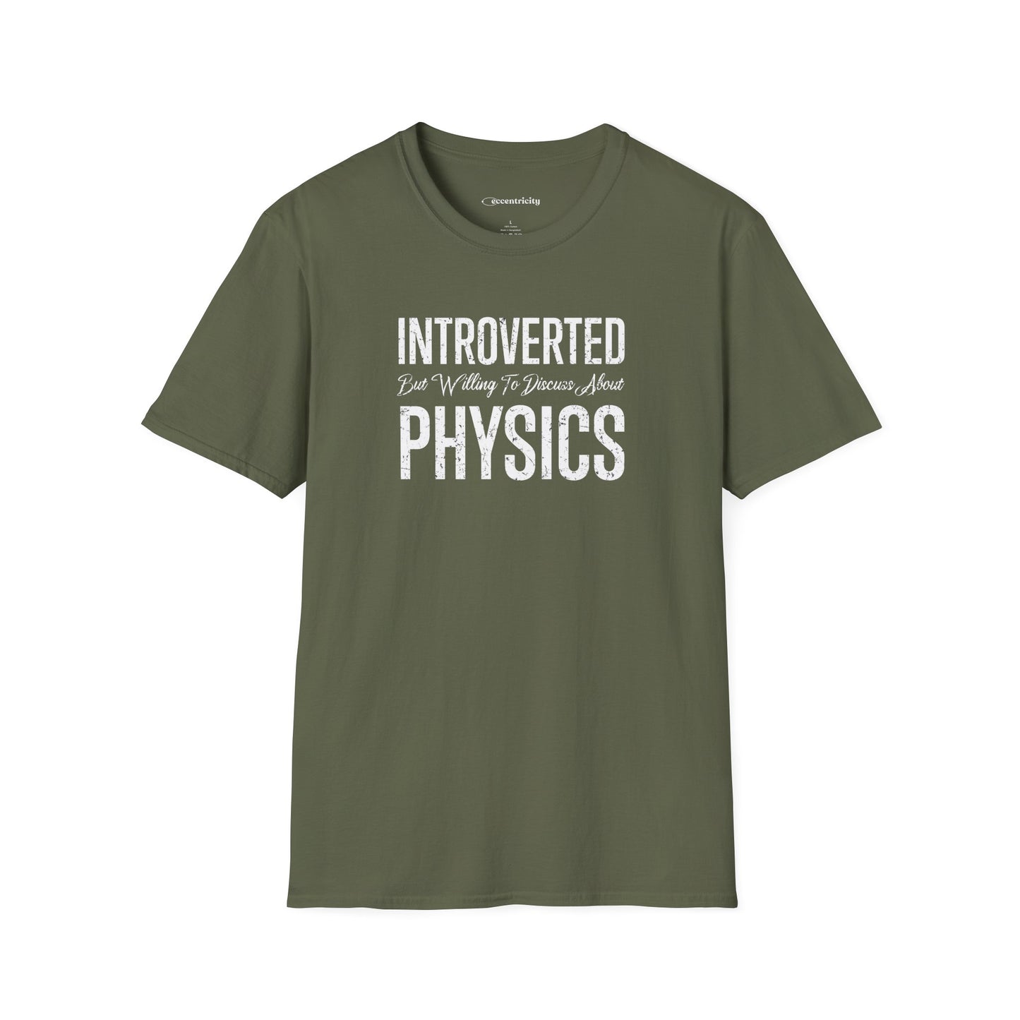 "Introverted Physics" Premium Physics Shirt