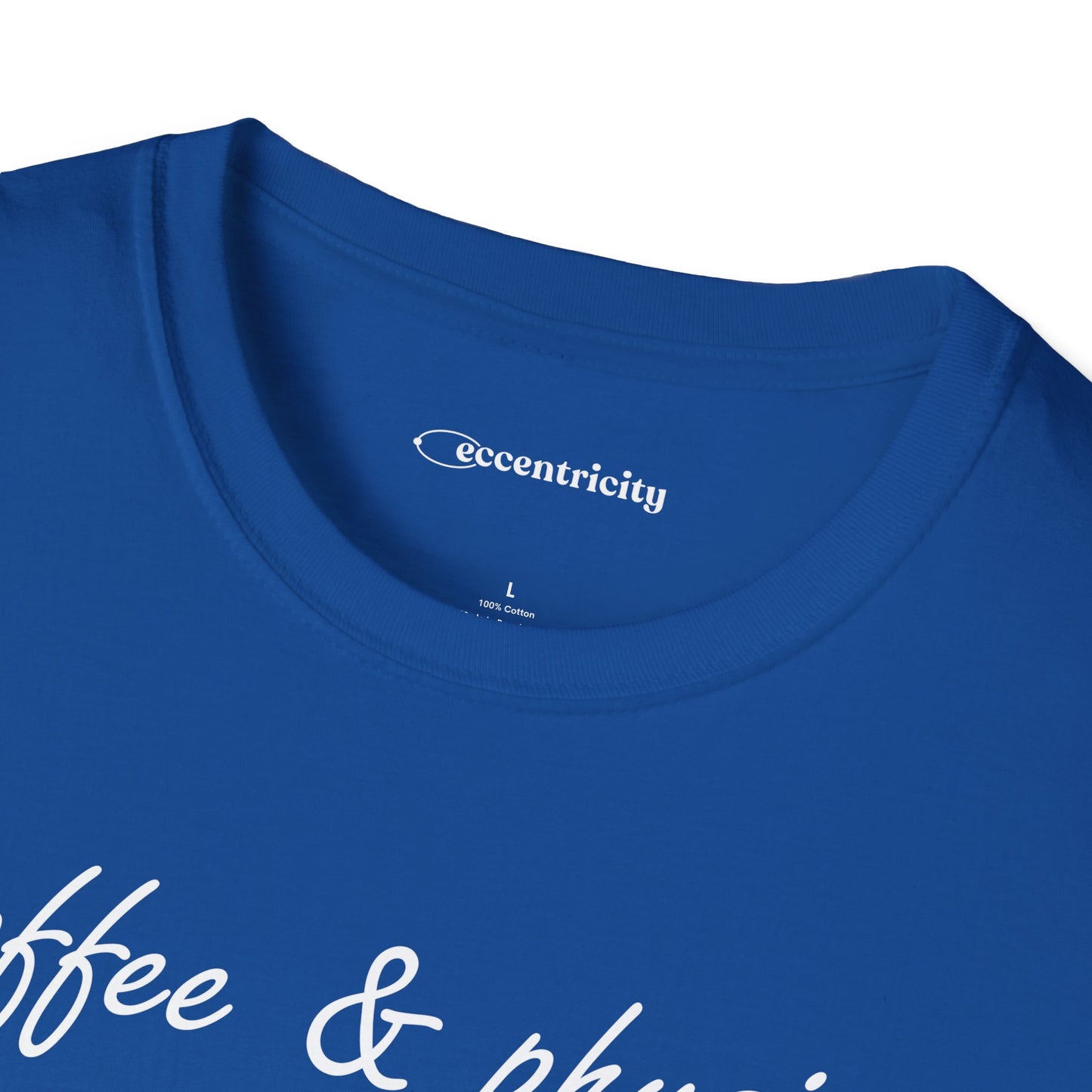 "Coffee & Physics" Unisex Softstyle Tee