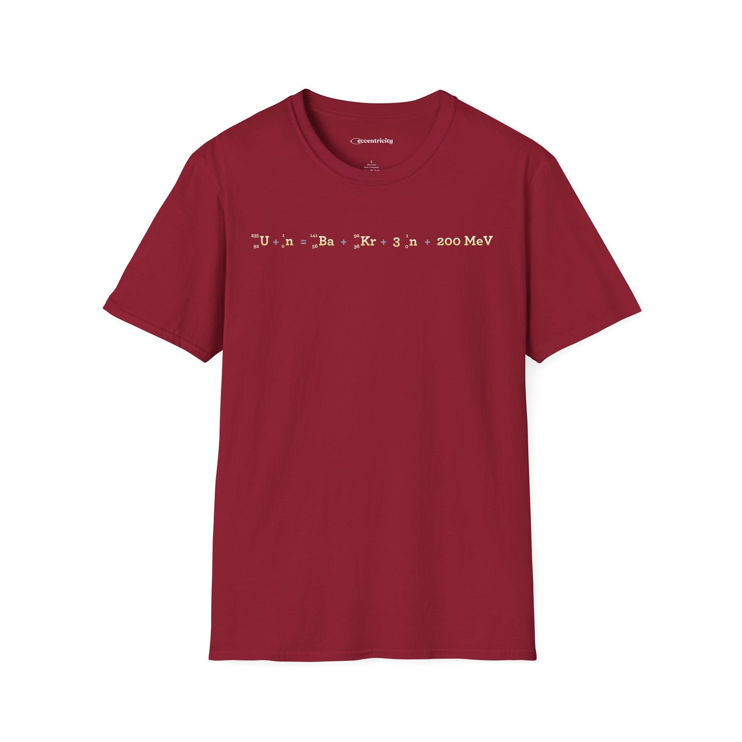 "Fission Equation" - Premium Physics Shirt