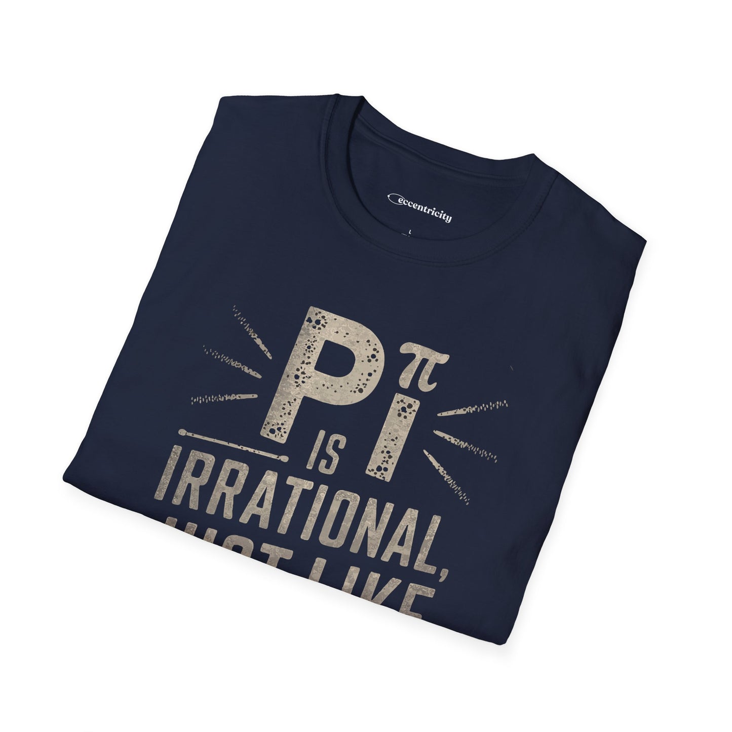 "Pi is Irrational 002" Premium Physics Shirt