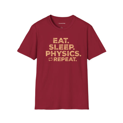 "Eat Sleep Physics" Premium Physics Shirt