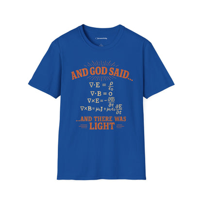And God Said... - Premium Physics Tee