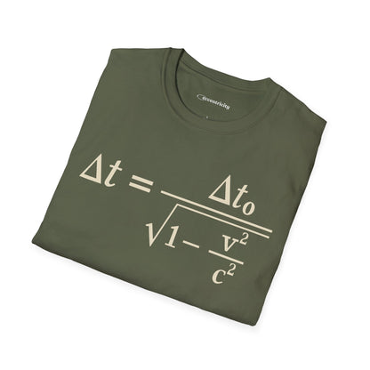 Time-Dilation Formula - Premium Physics Tee